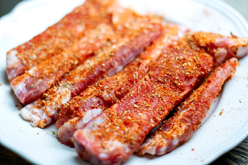 Dry rub for ribs in the oven