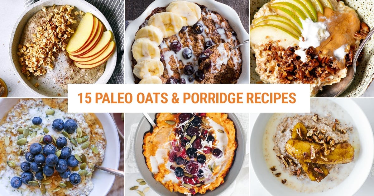 Paleo oats and porridge, noatmeal