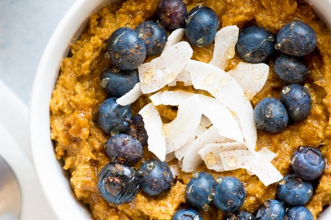 Pumpkin Spice Paleo Coconut Porridge (AIP)