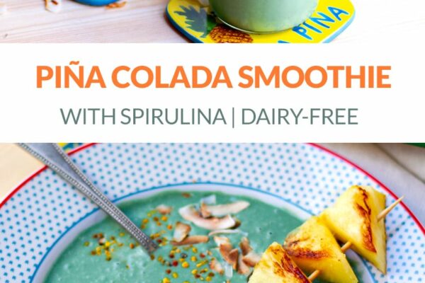 Piña Colada Smoothie With Spirulina