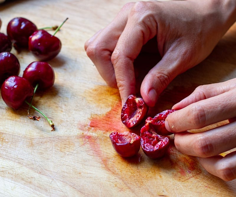 Cherries without pits