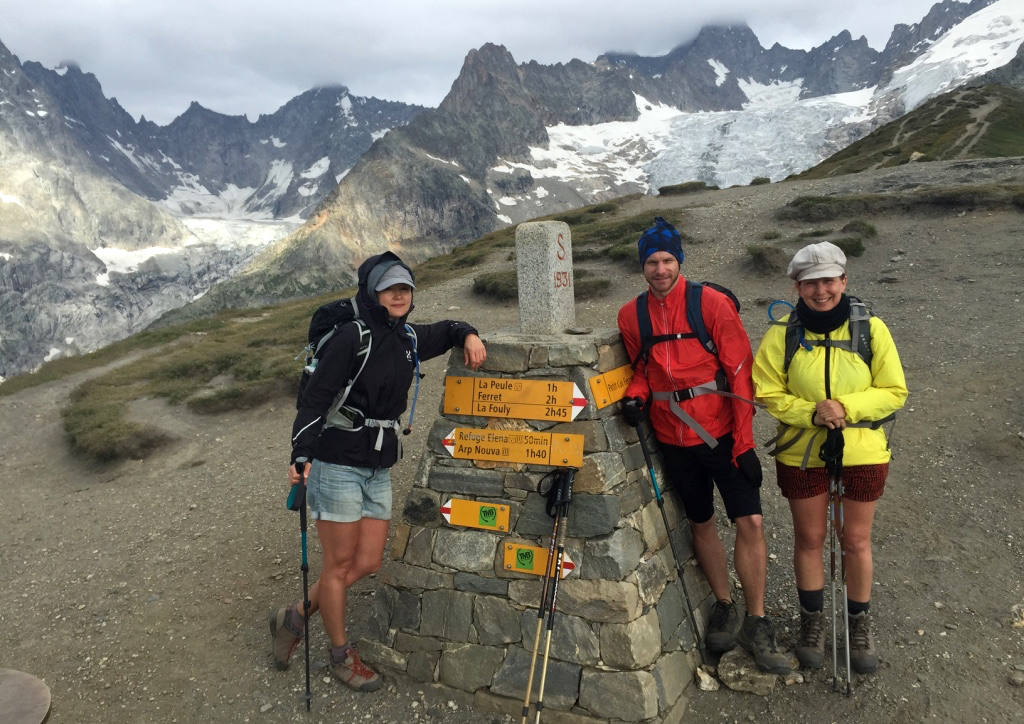 Hiking Tour Du Mont Blanc - crossing