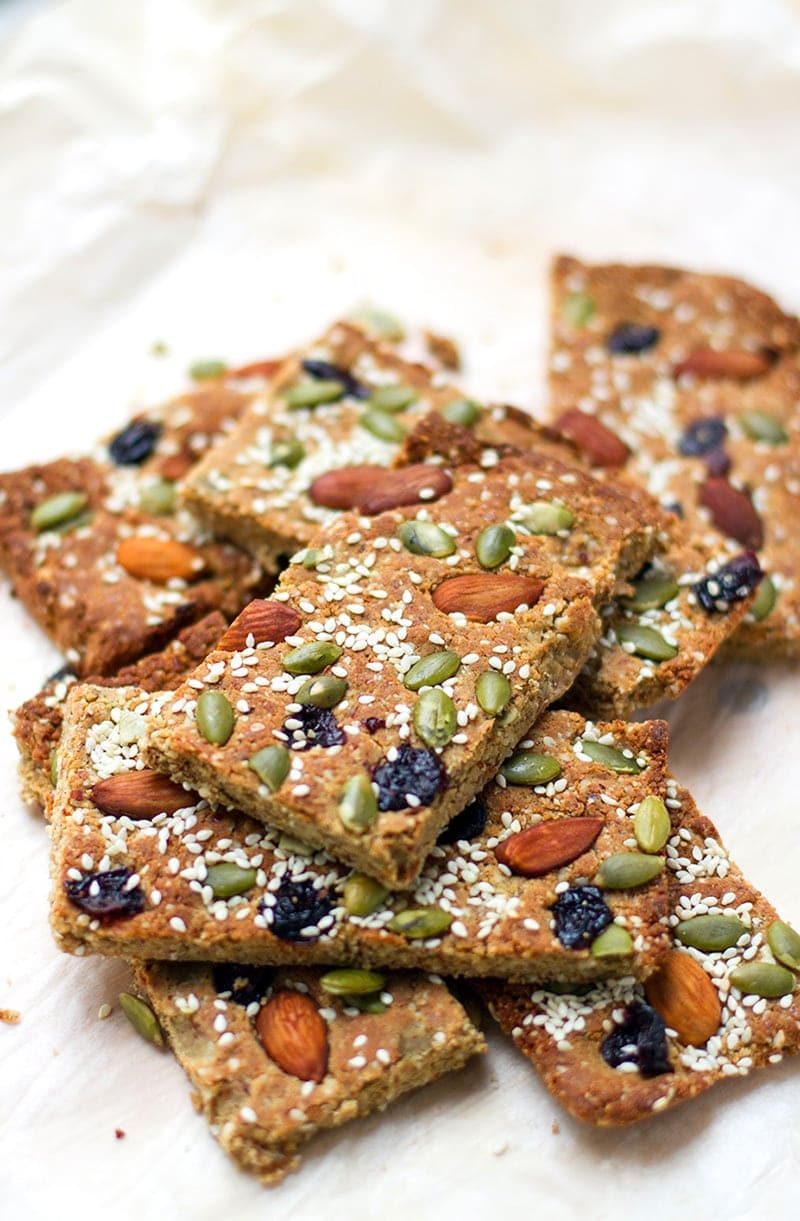 Energy Bars (Protein-Rich, Paleo, Vegan)