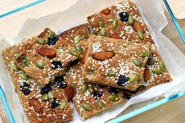 Paleo Protein Bars Breakfast Style