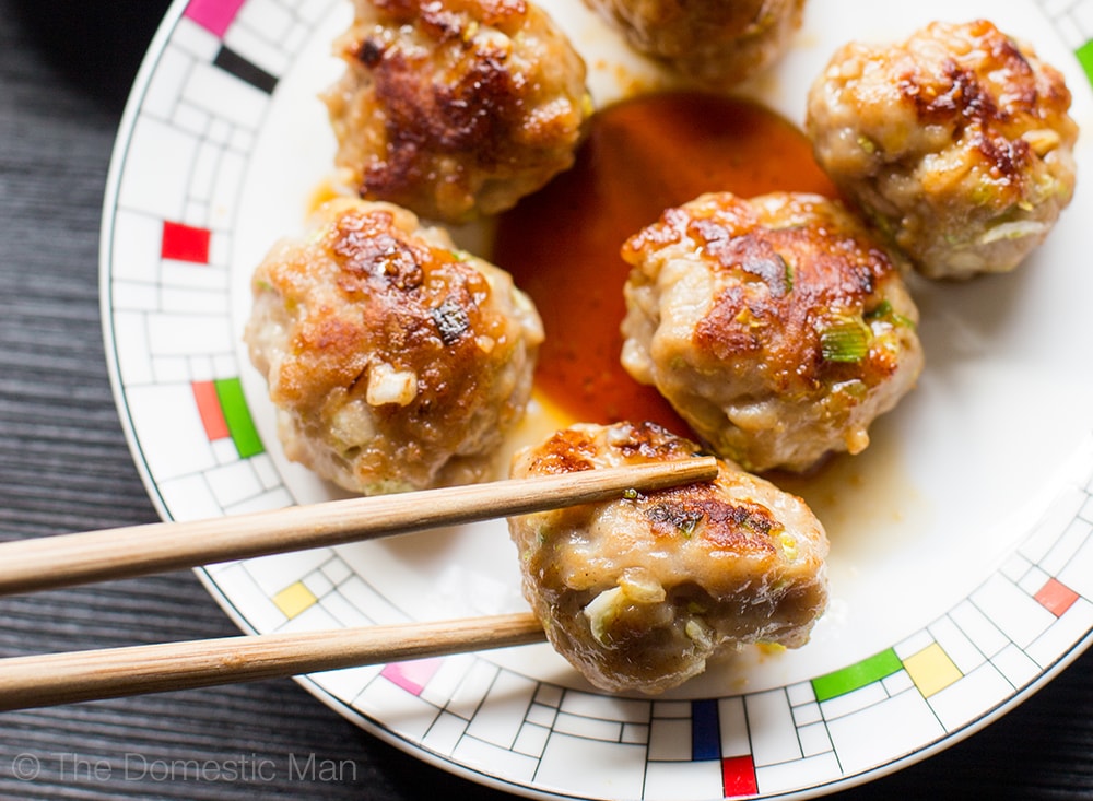 paleo gyoza bites with ground pork