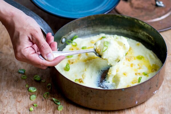 cauliflower parsnip mash