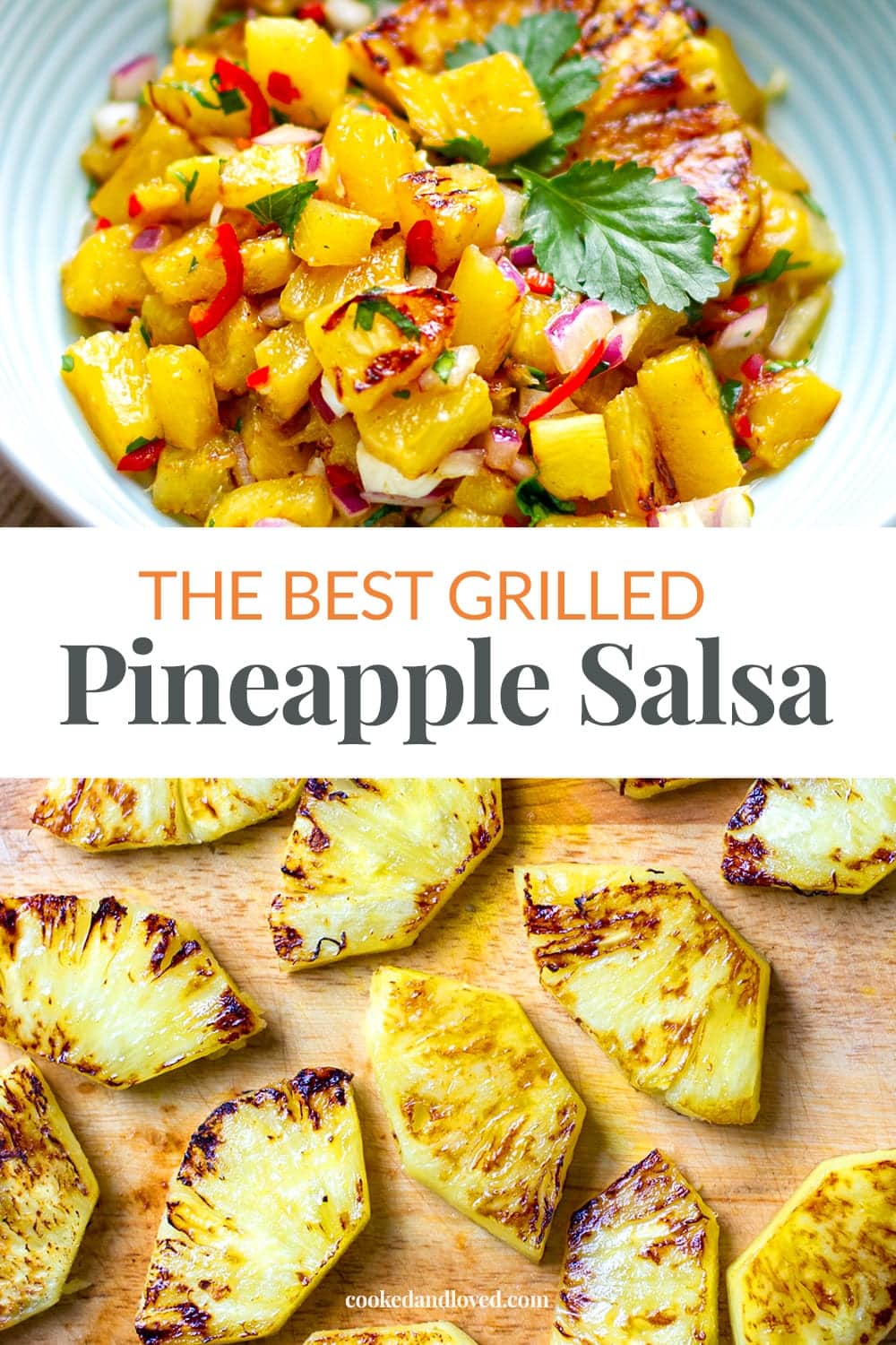 The Best Grilled Pineapple Salsa