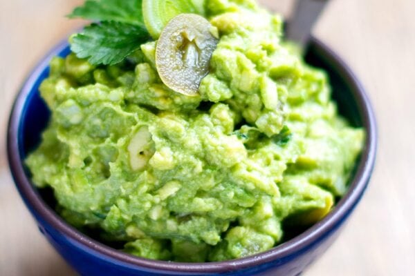Jalapeno Guacamole With Leeks & Cilantro