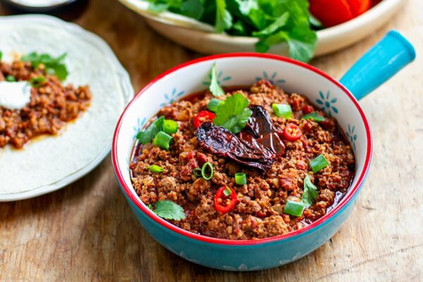 Chorizo Chili Con Carne (Paleo, Gluten-Free)