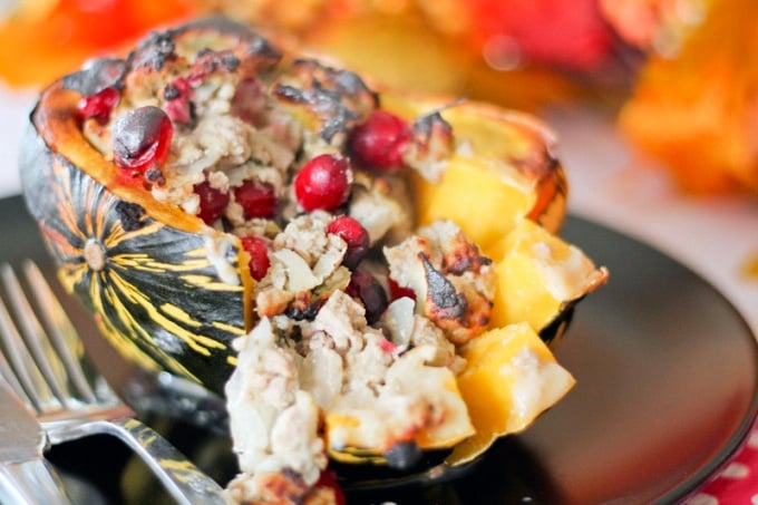 Stuffed Squash Vegetarian