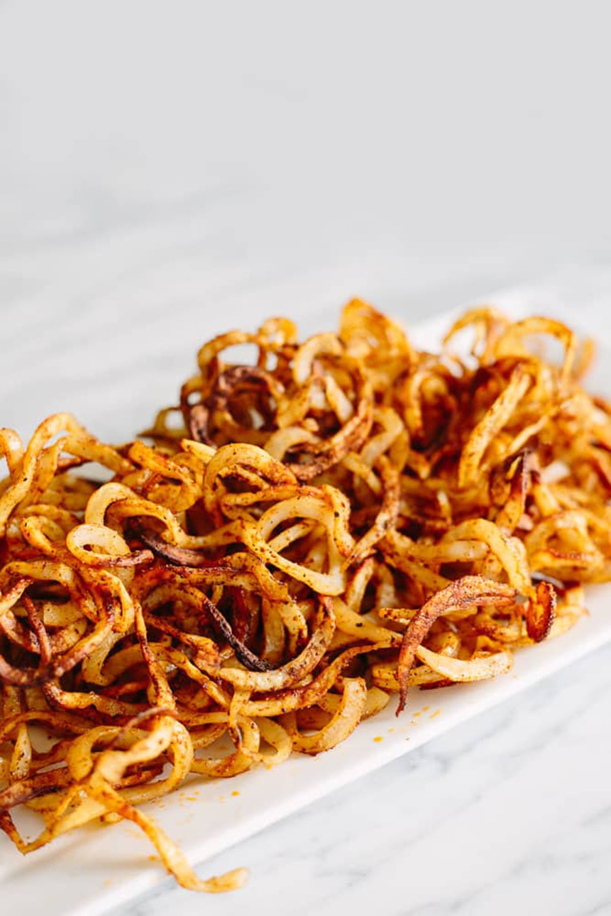 Baked Sweet Potato Curly Fries