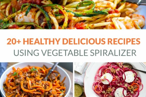 Spiralizer recipes vegetables