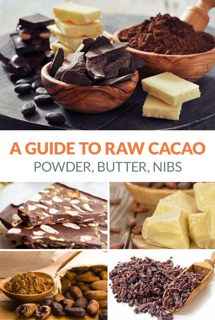 Ultimate Guide To Raw Cacao: Powder, Butter, Nibs.