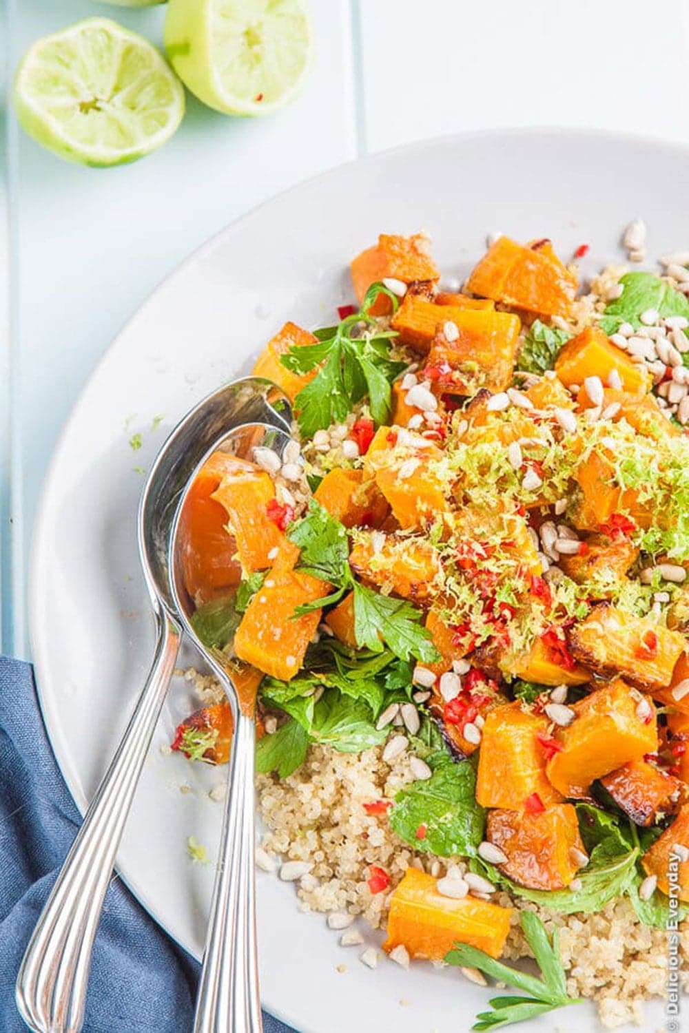 Roasted Pumpkin Quinoa Salad