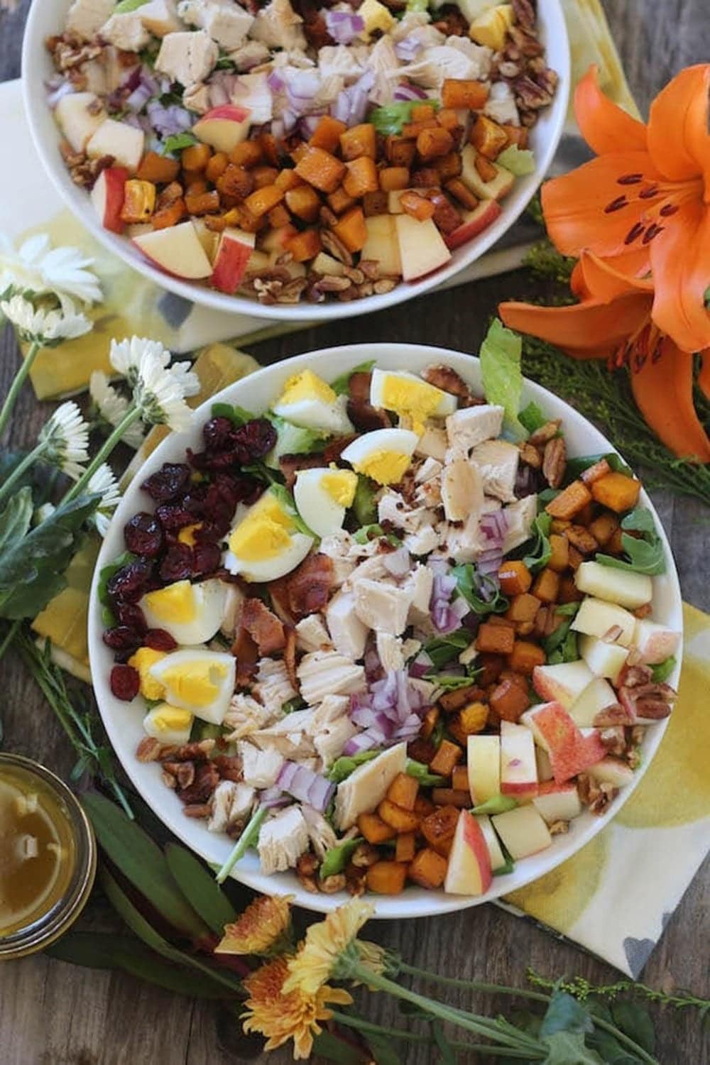 Chopped Salad WIth Apple Maple Vinaigrette