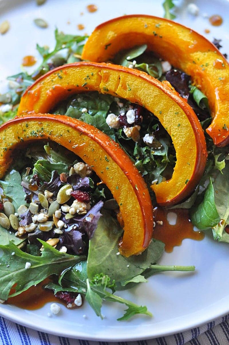 Roasted Pumpkin Salad 