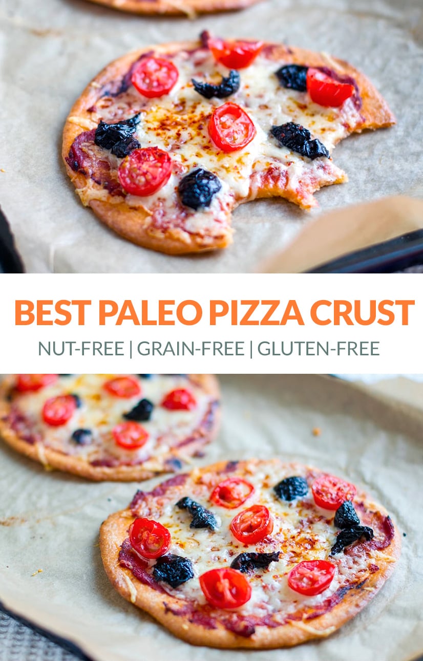 Paleo Pizza Crust (Nut-free, Grain-free)