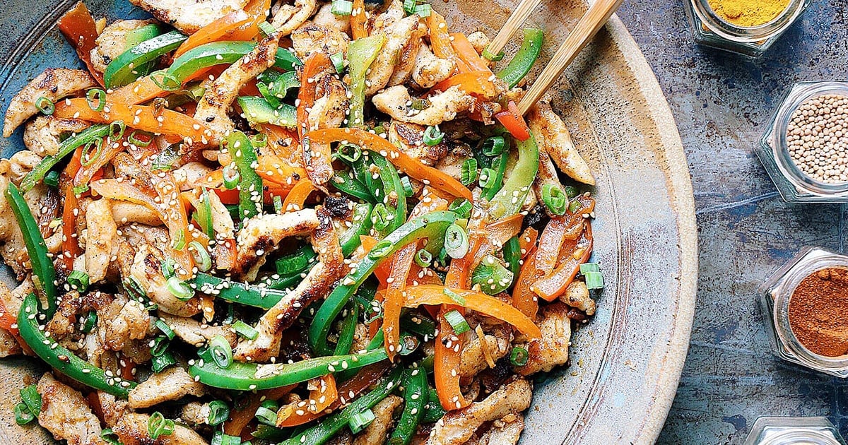 Chinese Crispy Shredded Chicken Stir-Fry - Irena Macri | Food Fit For Life