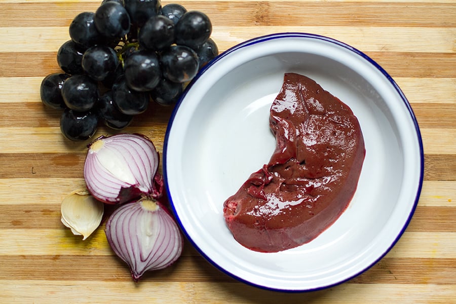 grapes-liver