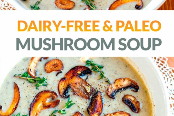 Dairy-Free Cream Of Mushroom Soup
