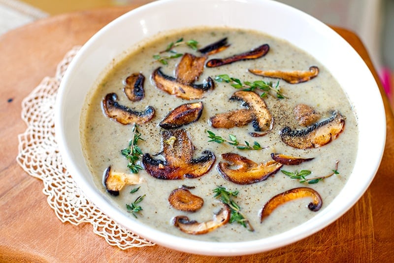 Dairy-free Cream Of Mushroom Soup (Paleo, Vegan, Whole30 Recipe)