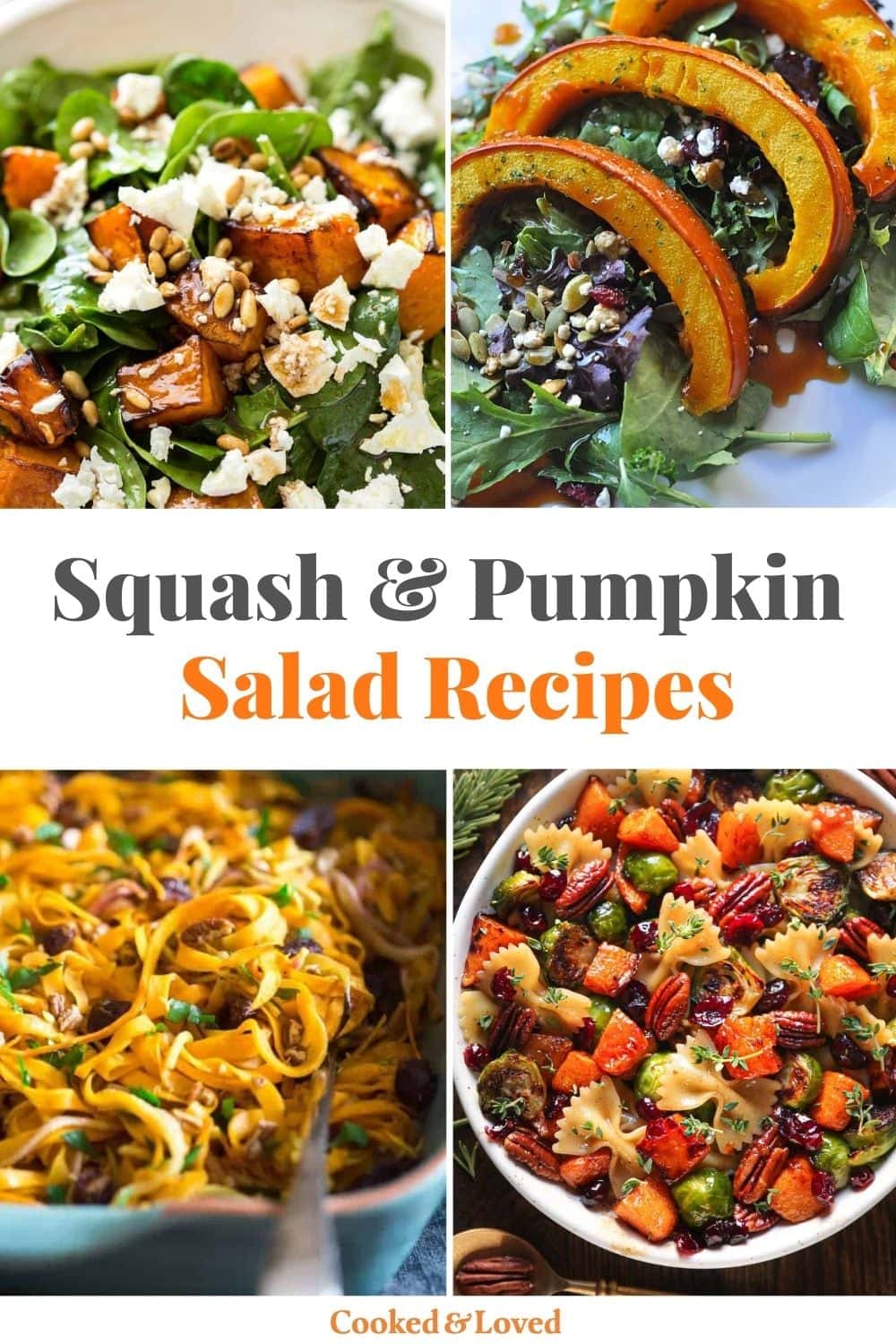 Winter Squash & Pumpkin Salad Recipes