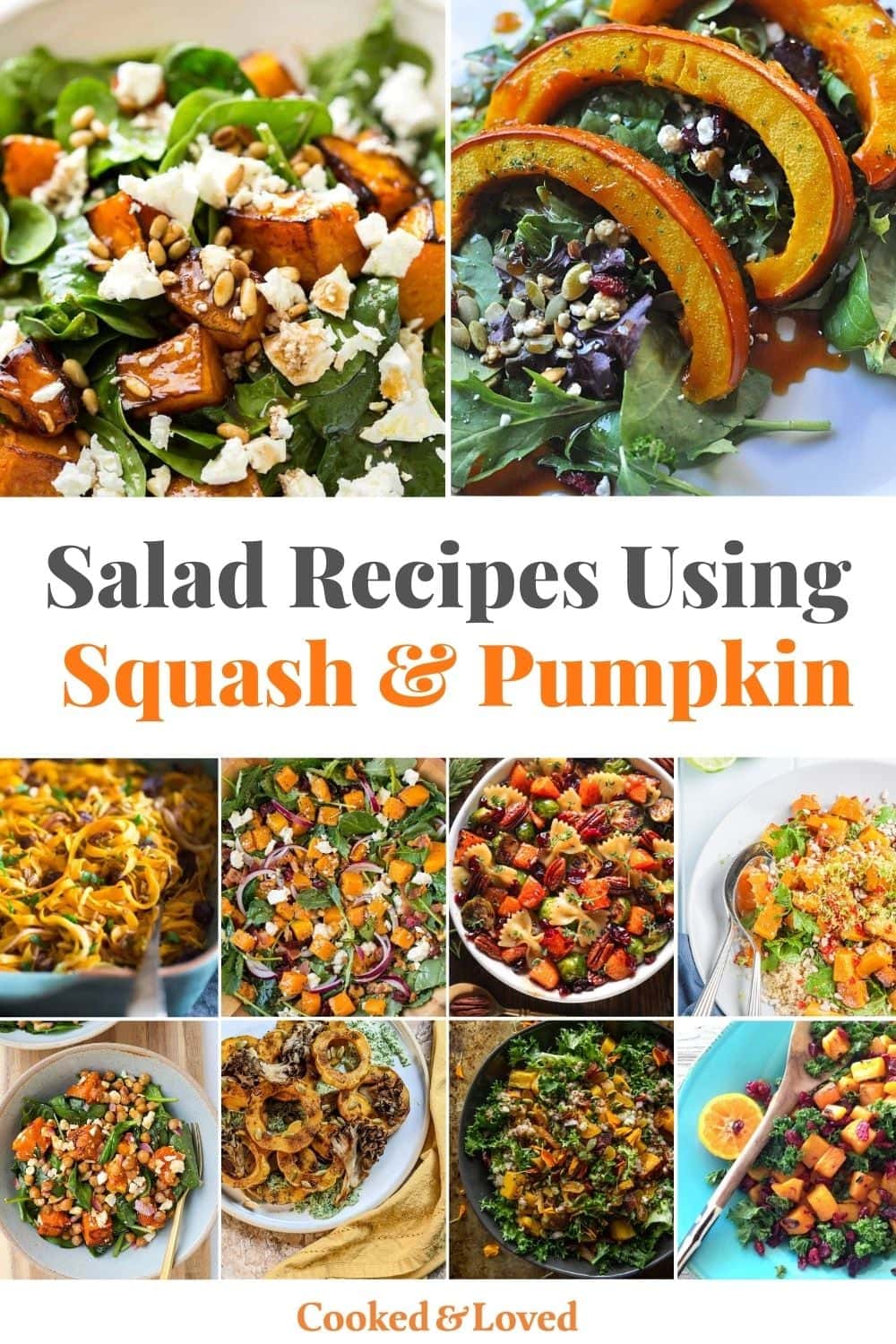 Winter Squash & Pumpkin Salad Recipes