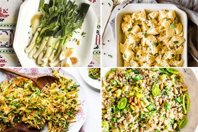 Leek salad recipes