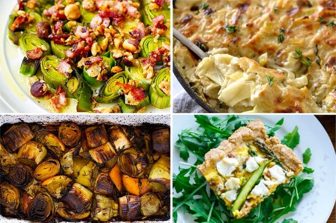 Roasted leek recipes