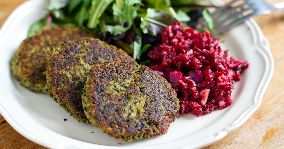 Healthy Tuna Patties with Beetroot Relish (AIP, Paleo, Whole30)