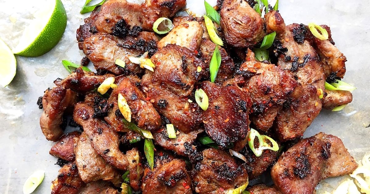 Grilled Vietnamese Lemongrass Pork (Paleo, Gluten-free)