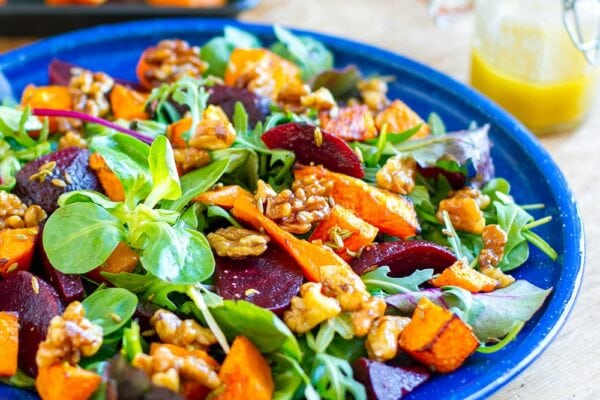 Roast Pumpkin Beetroot Salad