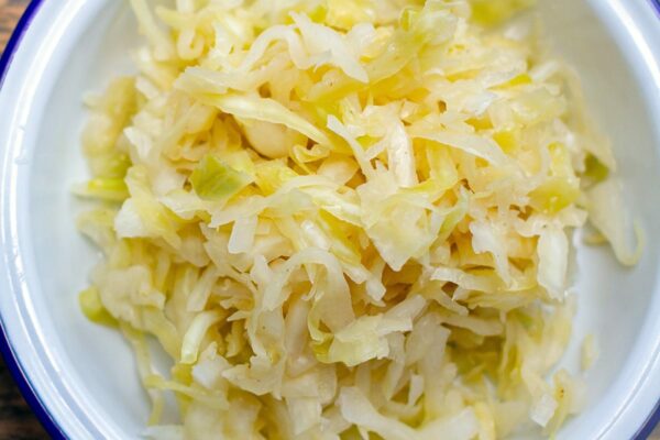 Quick sauerkraut recipe.