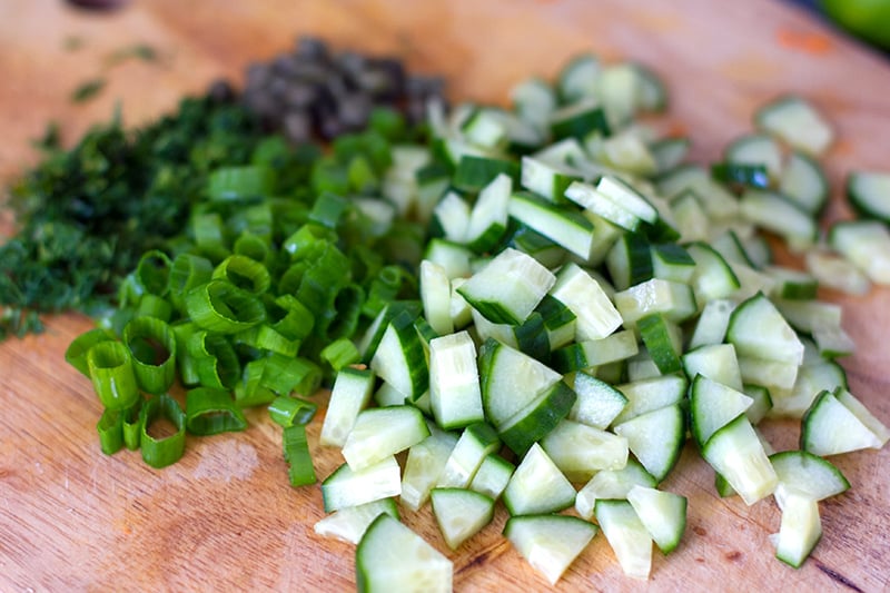 Dill Cucumber Salad