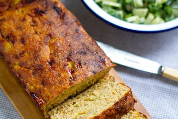 Salmon Loaf With Cucumber Salad (Paleo, Gluten-free, Whole30 Recipe)
