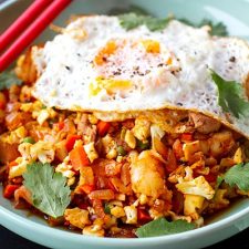 Paleo Fried Cauliflower Rice - Nasi Goreng