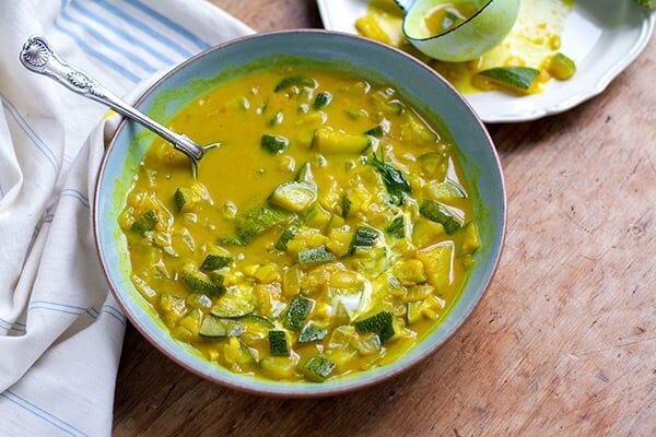 Turmeric Zucchini Soup