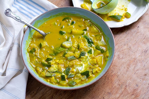 Turmeric Zucchini Soup