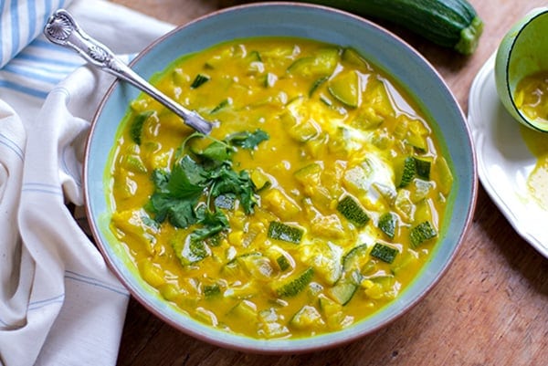 Turmeric Zucchini Soup