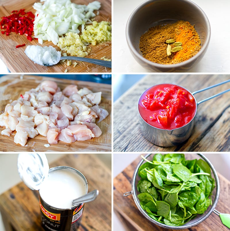 Chicken Tikka Masala Ingredients