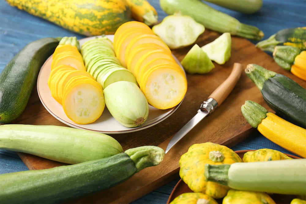 Summer squash varieties