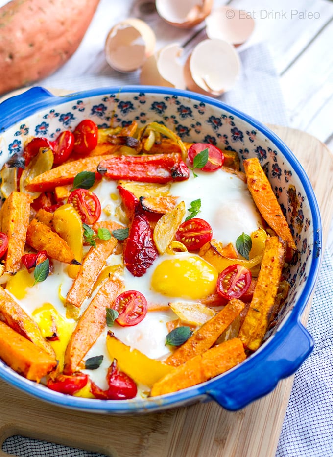 Sweet Potato Egg Bake - Paleo & Gluten-Free