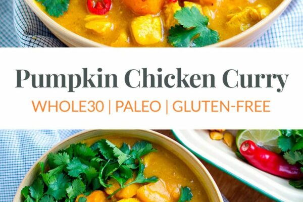 Pumpkin Chicken Curry (Quick & Easy Recipe)