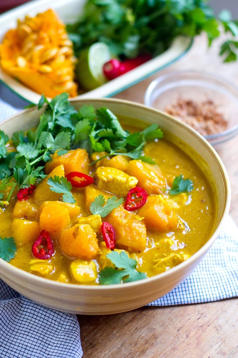 Fast & Easy Chicken Pumpkin Curry Recipe