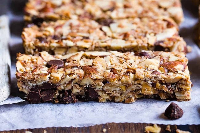 Keto Granola Bars (Paleo friendly)