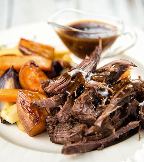 Bone broth braised duck