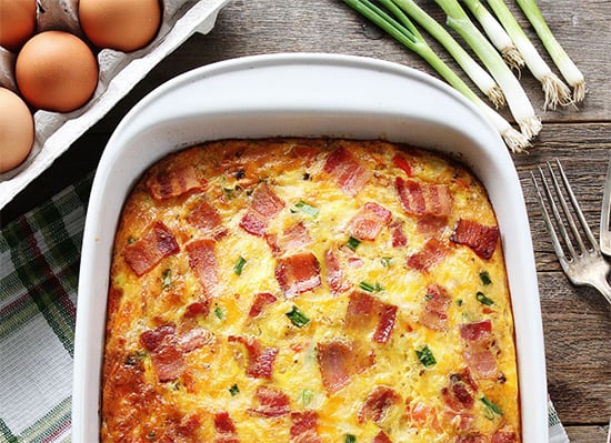 Bacon potato breakfast casserole