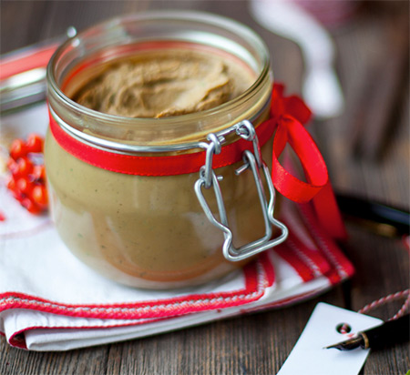 Chicken liver pate jars