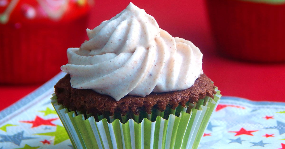 Paleo Gingerbread Cupcakes (Nut-Free, Gluten-free)