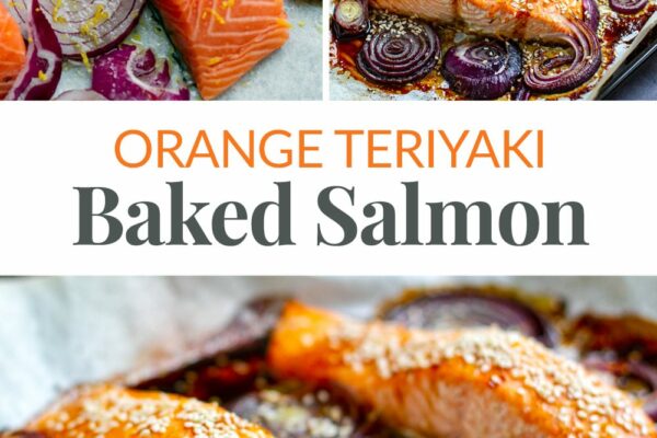 Orange Teriyaki Baked Salmon
